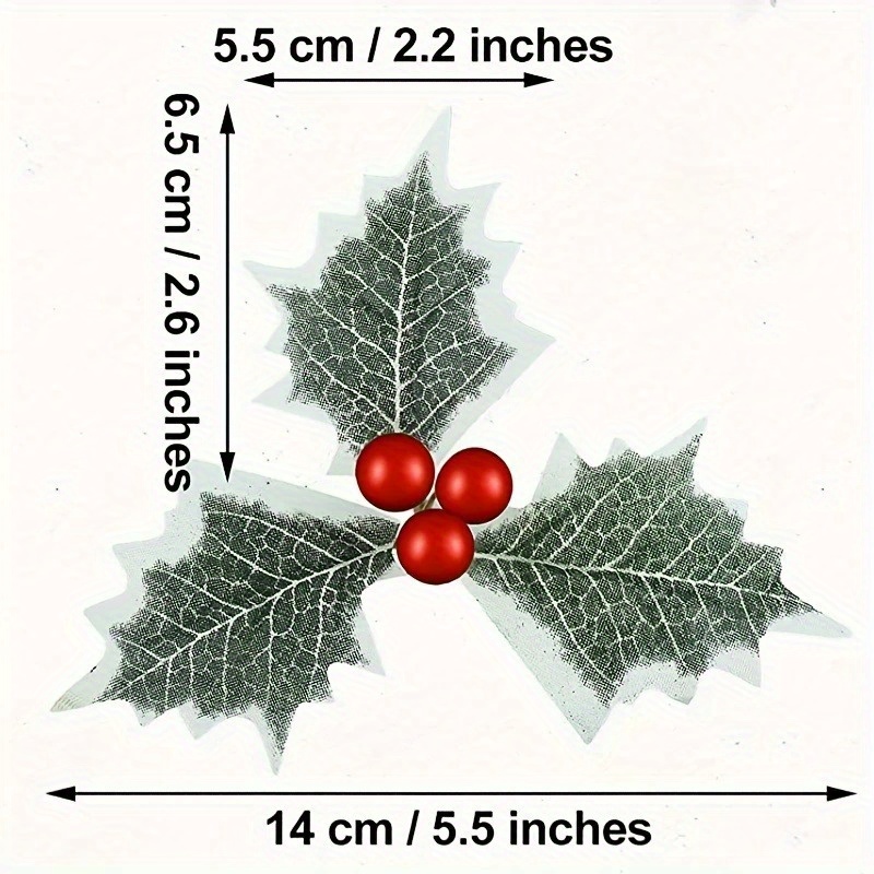 10 Pcs Artificial Holly Berrie - đánh giá và giá Christmas Wreath Fake