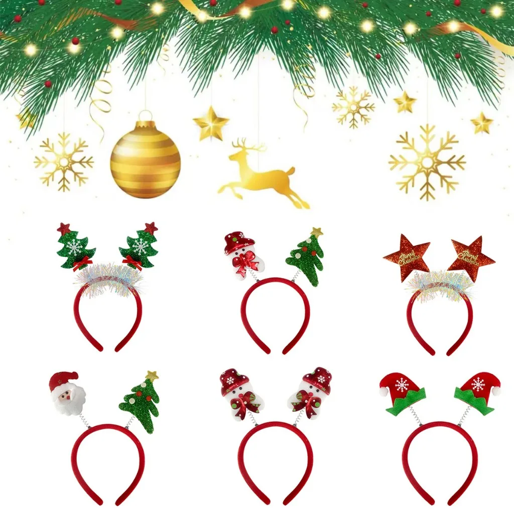 10pcs Christmas Hairband Xmas  - đánh giá và giá Reindeer Antlers Headband