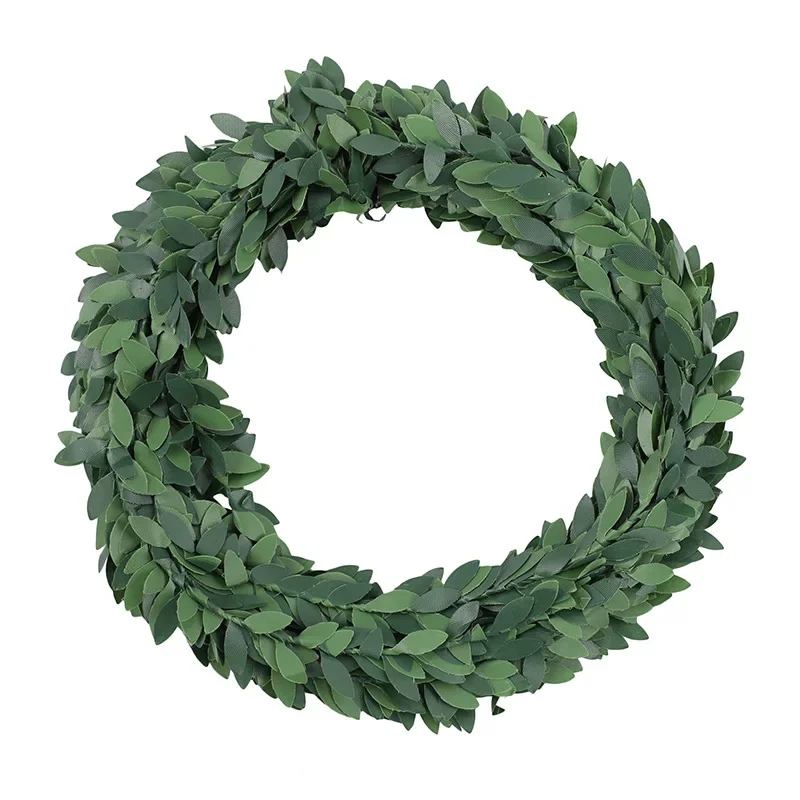 7 Meters Iron Wire Green Leaf  - đánh giá và giá Christmas Wreath Fake