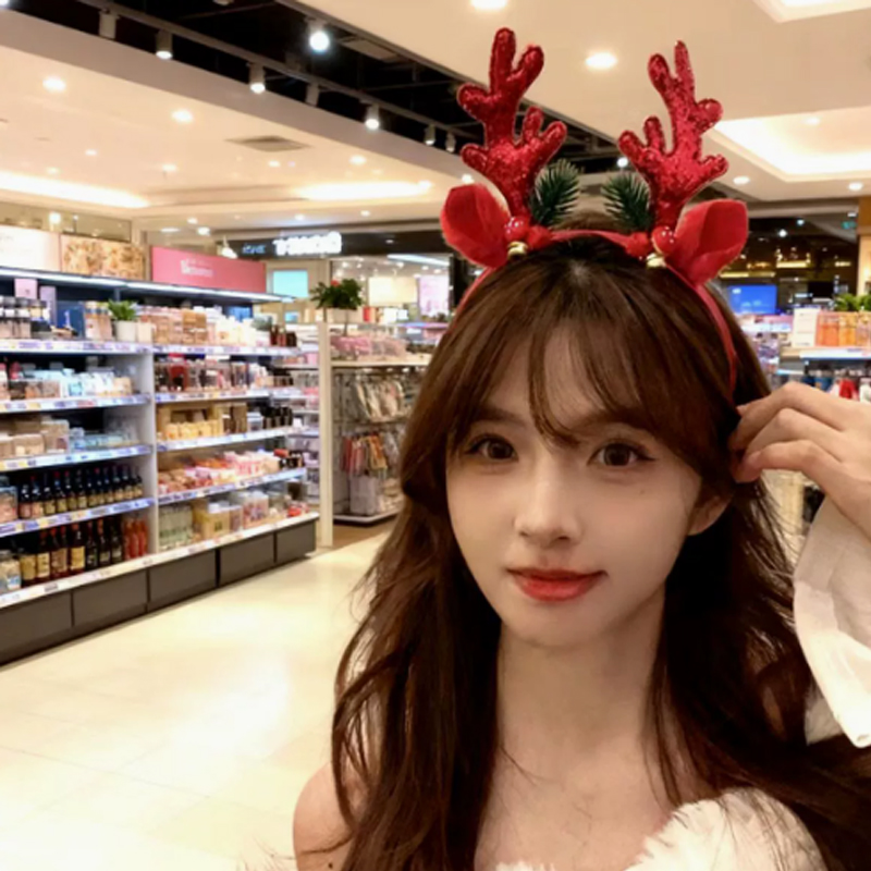 Christmas Glitter Deer Antlers - đánh giá và giá Reindeer Antlers Headband