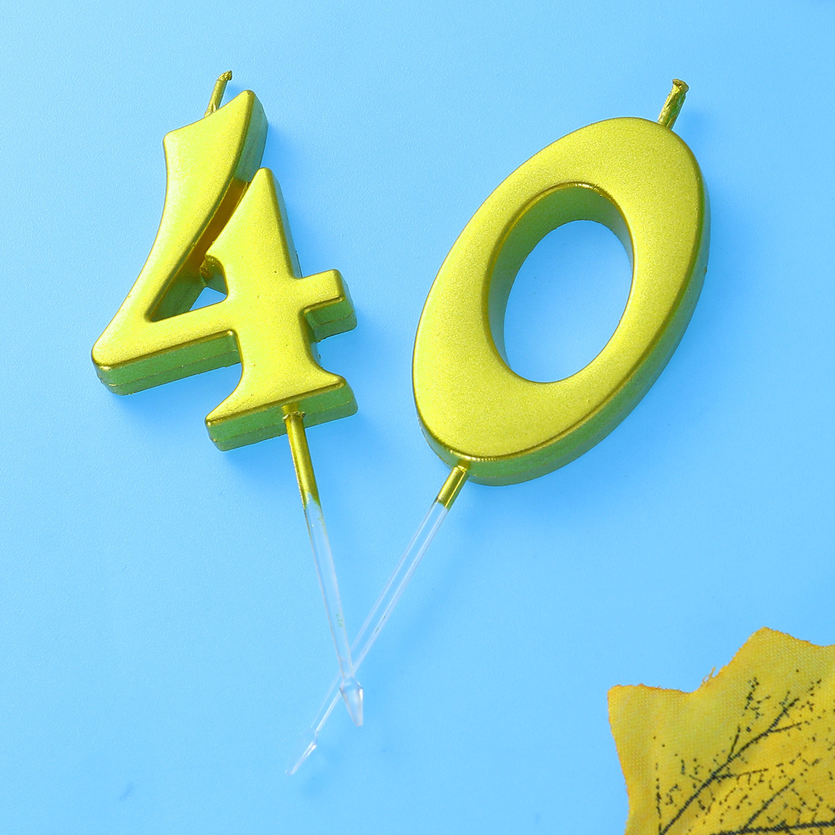 2Pcs 40 Birthday Number Candle - đánh giá và giá Holiday Candle Set