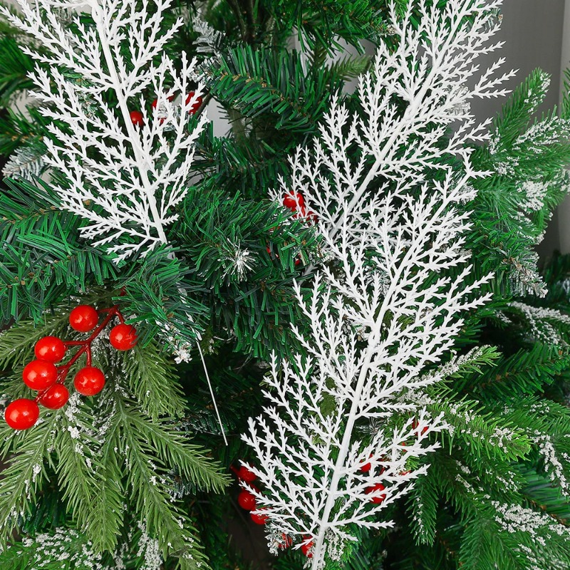 Christmas White Artificial Pin - đánh giá và giá Christmas Wreath Fake