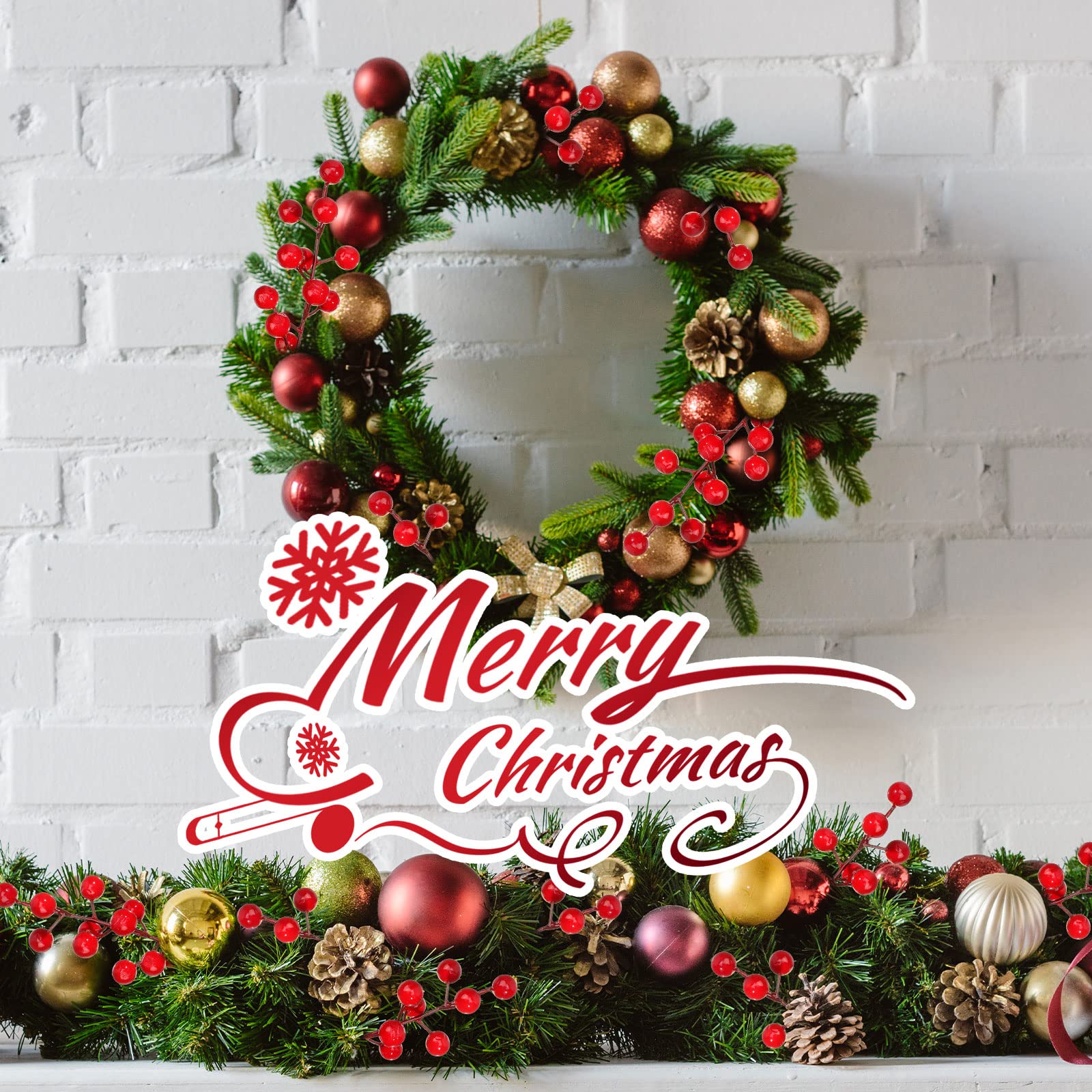 Artificial Pine Branches Fake  - đánh giá và giá Christmas Wreath Fake