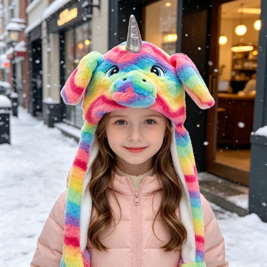 Unicorn Plush Hat with Moving  - đánh giá và giá Santa Hat Plush