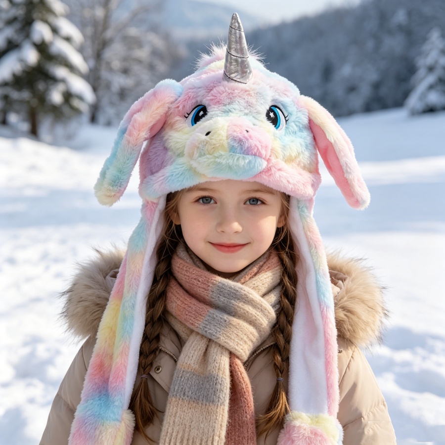 Unicorn Plush Hat with Moving  - đánh giá và giá Santa Hat Plush