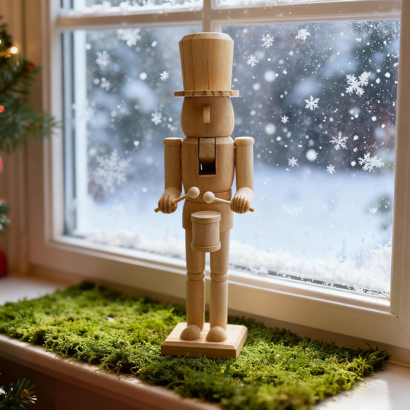 Nutcracker Decor 38cm Wooden F - đánh giá và giá Nutcracker Figurine