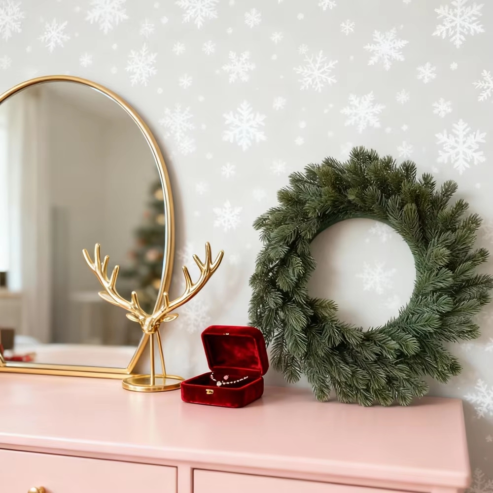 Artificial Pine Wreath Plant C - đánh giá và giá Christmas Wreath Fake